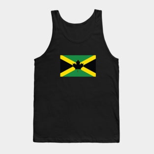 Jamaica / Canada Flag Mashup Tank Top